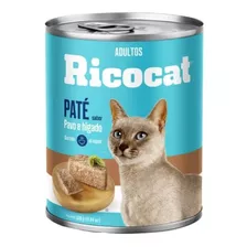 Paté Ricocat 330 Gr Sabor Pavo E Hígado, Plancha X 24 Und