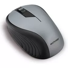 Mouse Sem Fio Mo213 2.4 Ghz 1200 Dpi 3 Botões Usb Multilaser Cor Preto