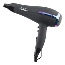 Secador De Cabelo Preto Mallory Turbo Rainbow 127v