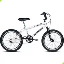 Bicicleta Cross Bmx Aro 20 - Juvenil Menino Trust Branca Top Tamanho Do Quadro 20 Cor Branco