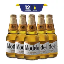 Cerveza Modelo Clara American Pilsner 355 ml 12 Unidades