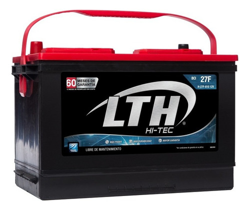 Bateria Lth Hi-tec Toyota Tundra Sr5 2010 - H-27f-810 Foto 2