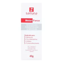 Samana Creme Clareador Da Pele Dermo Melan Force 45g