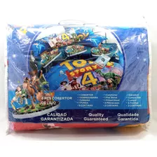 Set Infantil De Cobertor + Juego De Sábanas + Cortina 