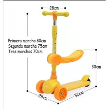 Patin Scooter 2 En 1 De Para Niños Triciclo Infantil