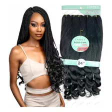 Cabelo Boho Curl Jumbo Premium Cacheado Fibra Braids Afro