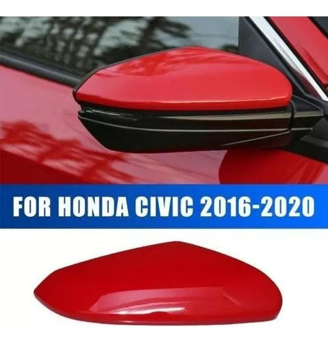 Tapa Retrovisor Concha Para Honda Civic 2016-2021 Foto 2