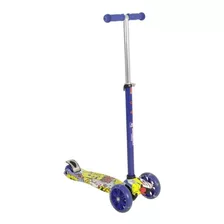 Patinete Infantil Dobrável Ajustável 3 Rodas 60 Kg