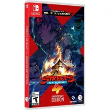 Streets Of Rage 4 Anniversary Edition (físico) Switch [eua] 