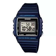 Reloj Casio Mujer W-215h Alarm Crono Resis Original Garantía