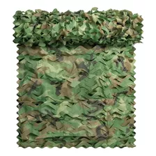 Malla Camuflaje Red Táctica Sombra Militar 3x6 Metros