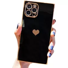 Funda Tzomsze Para iPhone 13 Pro-electroplate Black