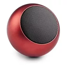 Caixinha Som Bluetooth Tws Metal Amplificada Mini Speaker 3w Cor Vermelho Voltagem 110v/220v (bivolt