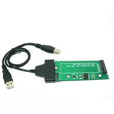 Tarjeta Adaptadora Sintech Ngff M.2 18pin + Cable Usb Sata