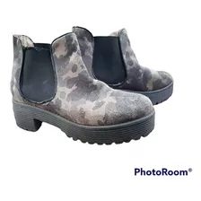 Botas Borcegos Botinetas A Pie Camuflada Nro 37