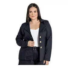 Blazer Feminino Plus Size Tamanhos Grandes