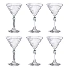 Taça De Vidro Bormioli Rocco Martini 155ml America 20s 6 Pcs