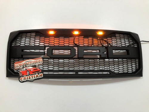 Persiana Ford F-150 2009-2014 Tipo Raptor Con Luces Led Foto 2