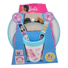 Set Desayuno 5 Piezas Para Niños Niñas Bluey O Barbie