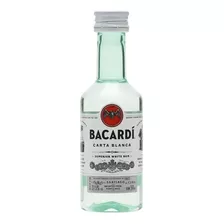 Mini Ron Bacardi Carta Blanca .50ml