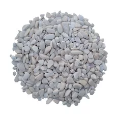 Piedra Decorativa Mármol Blanco Chica Jardin Maceta 2.5 Kg