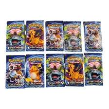 Cartas Sobres Pokemon Pack 10 Sobres 100 Cartas