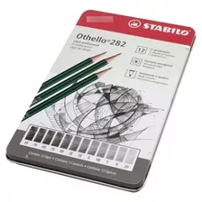 Lápis Para Desenho Técnico Stabilo Othello - 12 Graduações