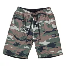 Bermuda Masculina Oakley Camuflada Reversível