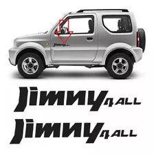 Adesivos Lateral Jeep Suzuki Jimny 4all E 4x4 Autocolante