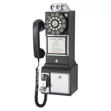 Crosley Cr56-bk 1950s - Teléfono Público Con Tecnología De B