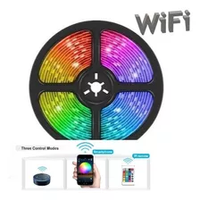 Led Rgb 5050 Wifi Musica Audioritmio Wifi Google Alexa Luz