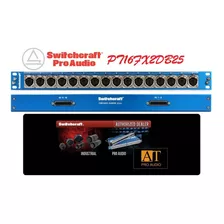 Patchbay Xlr Fêmea Db25 Switchcraft Pt16fx2db25 At Proaudio