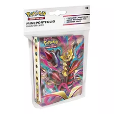 Mini Portfolio Pokémon Tcg Sword & Shield Con Paquete De Ref