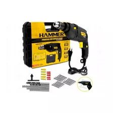 Furadeira De Impacto Hammer 3/8 Pol 550w + Brindes