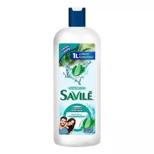 Shampoo Savilé Control Caspa Con Menta Y Eucalipto 1l