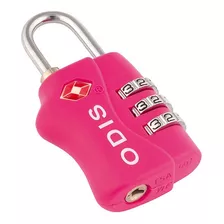 Candado Odis Tsa 33mm Rosado - Tsa Color Rosa