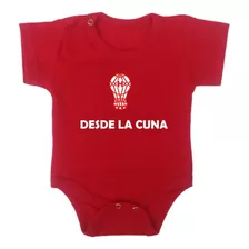 Bodys Para Bebés Huracan Rojo Manga Corta Globo