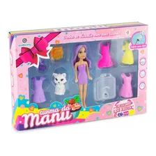 Kit Coleção Turma Da Manu E Pet Brinquedos Infantil Brianças