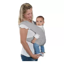 Baby Sling Wrap Canguru Carregador Para Bebê - Cinza