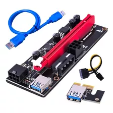 Riser Ver 009s Pci-e 1x A 16x 009 Tarjeta Extensor Mineria C