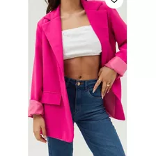 Blazer Sastrero Mujer Forrado S/xl Colores Filomena Leggins