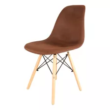 Silla Eames Tapizada Nórdica De Comedor