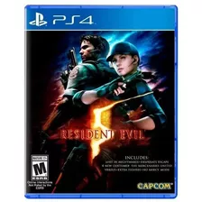 Resident Evil 5 Remastered Ps4 Formato Físico Original