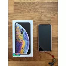 iPhone XS 64 Gb Silver Usado. Libre Y Con Vidrio Templado