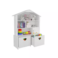 Casinha Organizador Infantil Maia 100%mdf (quarto Brinquedo)