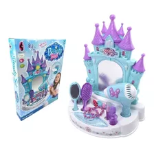 Tocador Piano Para Niña Juguete Frozen Con Accesorios Grande