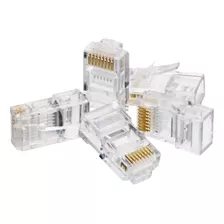 Plug Rj45 Ficha Macho De Red X 5 Unidades Cat 5