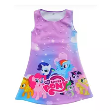 Vestidos Tipo Bata Con Perlas My Little Pony - Mc