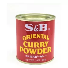 Curry En Polvo - S&b - 85 Grs. Origen Japón.