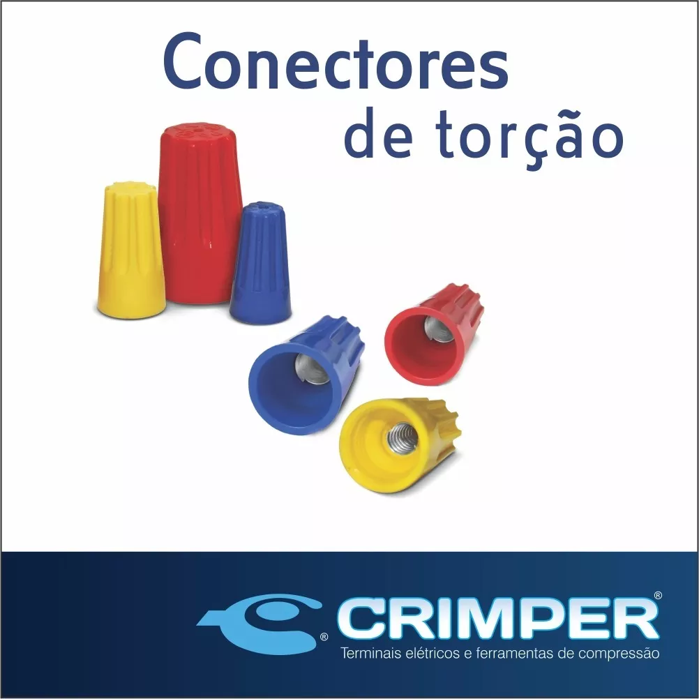 Kit 3 - Conector De Torção(150 Pçs)